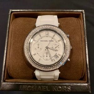 Michael Kors Watch - White Ceramic